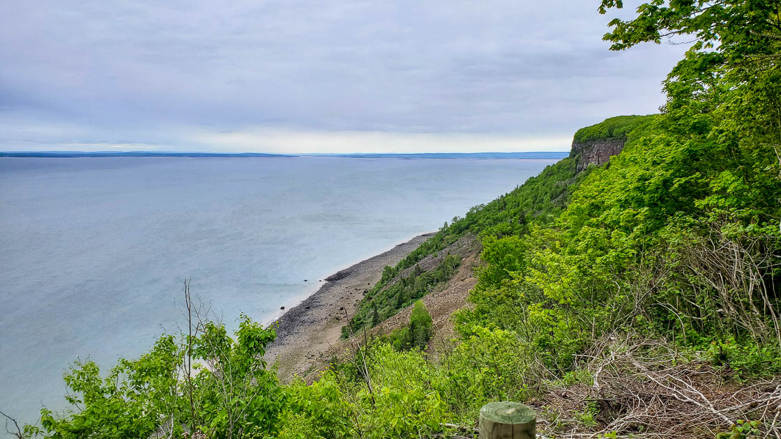 Blomidon Provincial Park Trails - Jodrey Trail, Borden Brook Trail, Woodland Trail, Wilcox Trail and Look-Off Trail